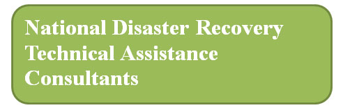 National Disaster Recovery Technical Assistance Consultants